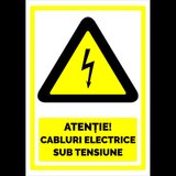 Indicator pentru atentie cabluri electrice sub tensiune